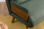 Atelier Del Sofa Cosmo Sofá-Cama de 2 Plazas Verde